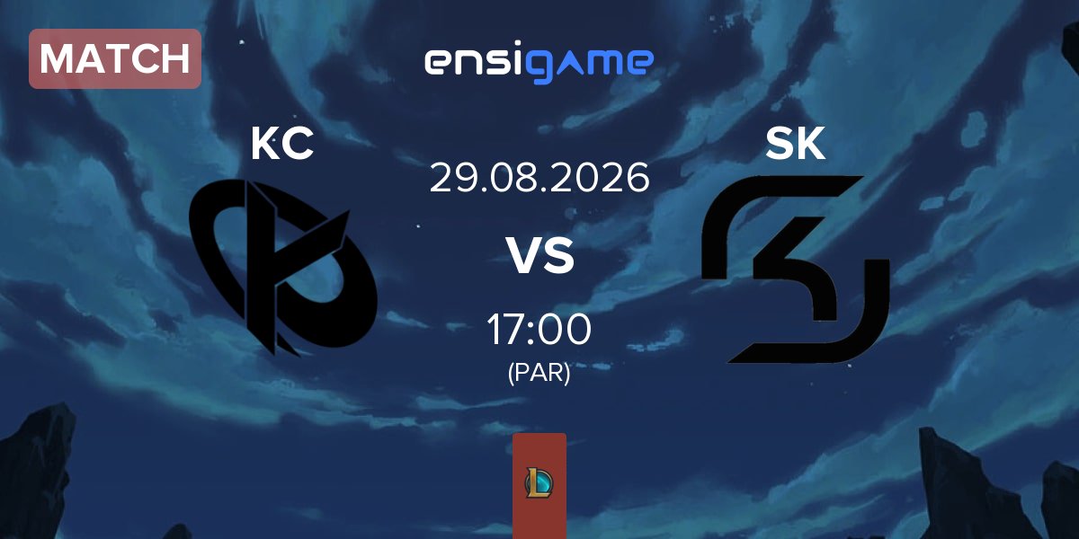 Partida Karmine Corp KC vs SK Gaming SK | 29.08