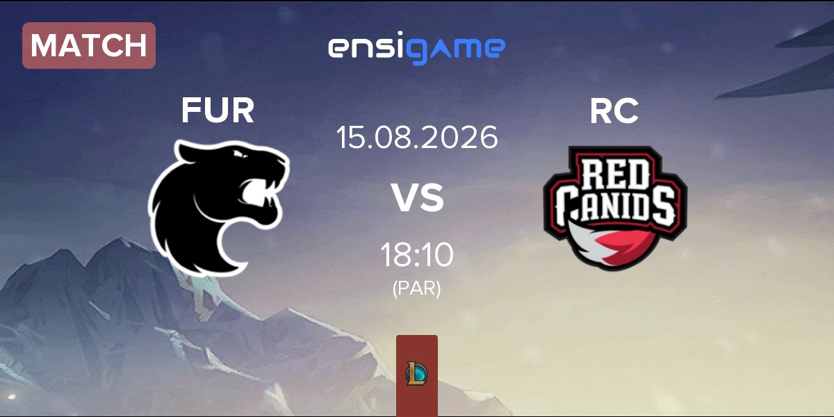 Partida FURIA Esports FUR vs RED Canids RC | 15.08