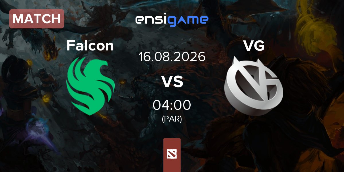 Match Team Falcons Falcon vs Vici Gaming VG | 16.08