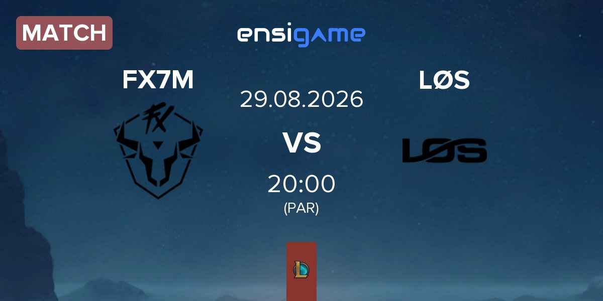 Match Fluxo W7M FX7M vs LØS | 29.08