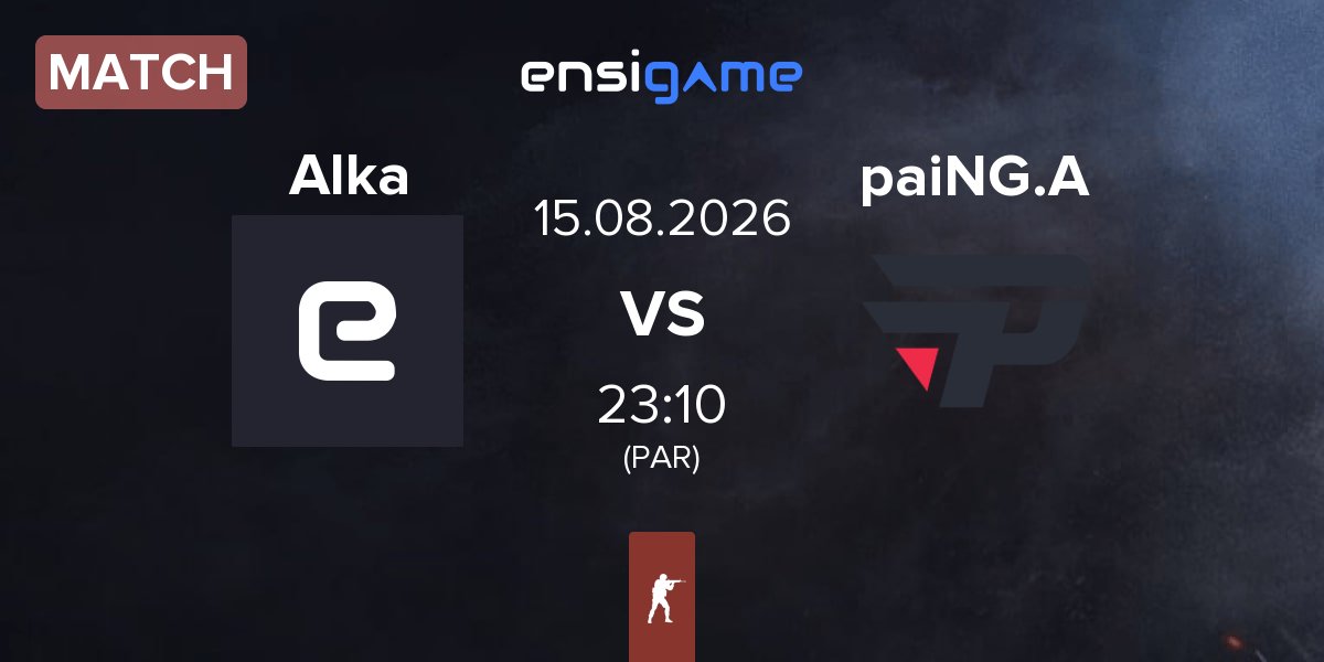 Match Alka vs paiN Gaming Academy paiNG.A | 15.08
