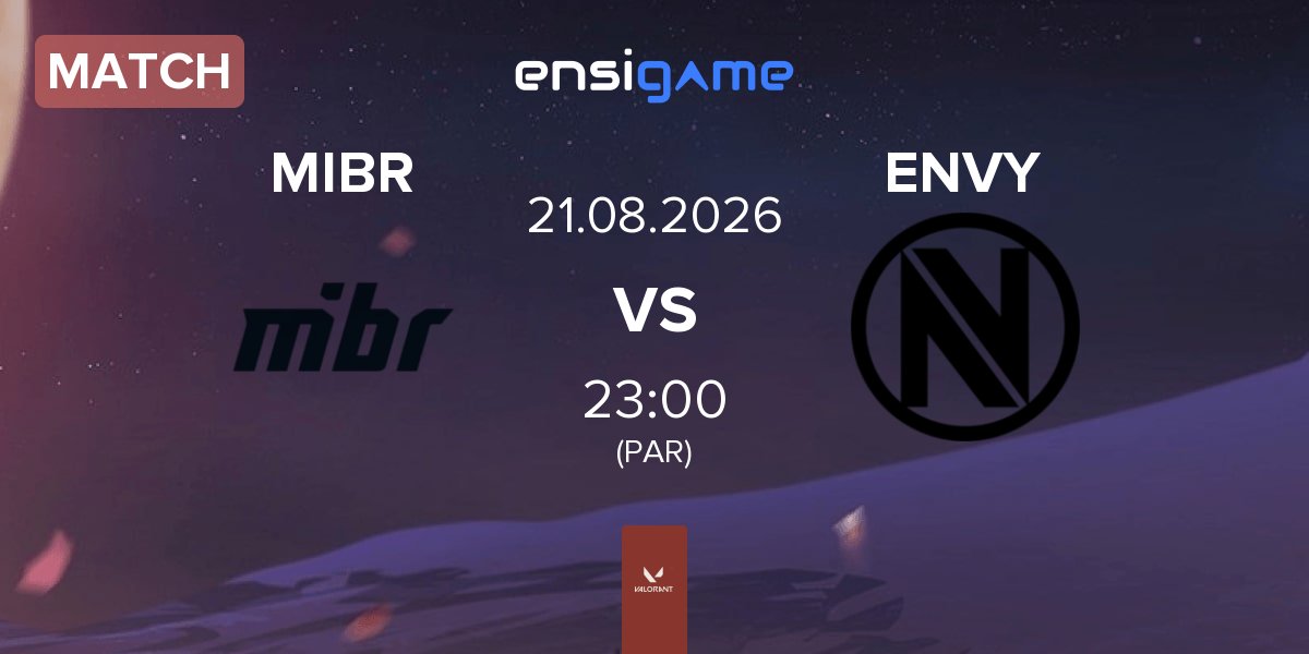 Match Made in Brazil MIBR vs Team Envy ENVY | 21.08