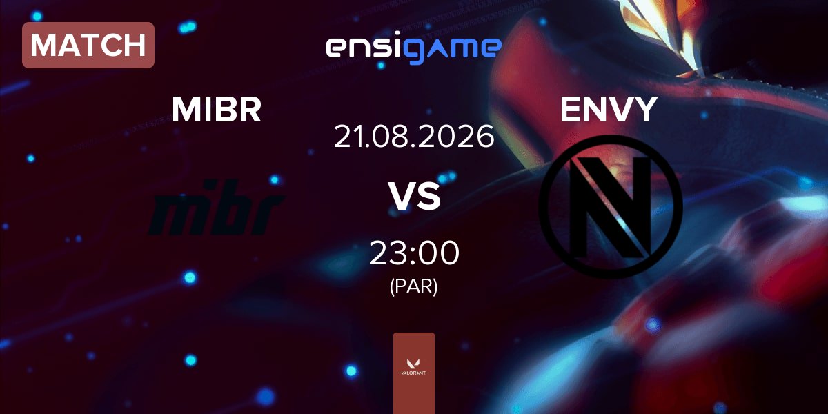 Match Made in Brazil MIBR vs Team Envy ENVY | 21.08