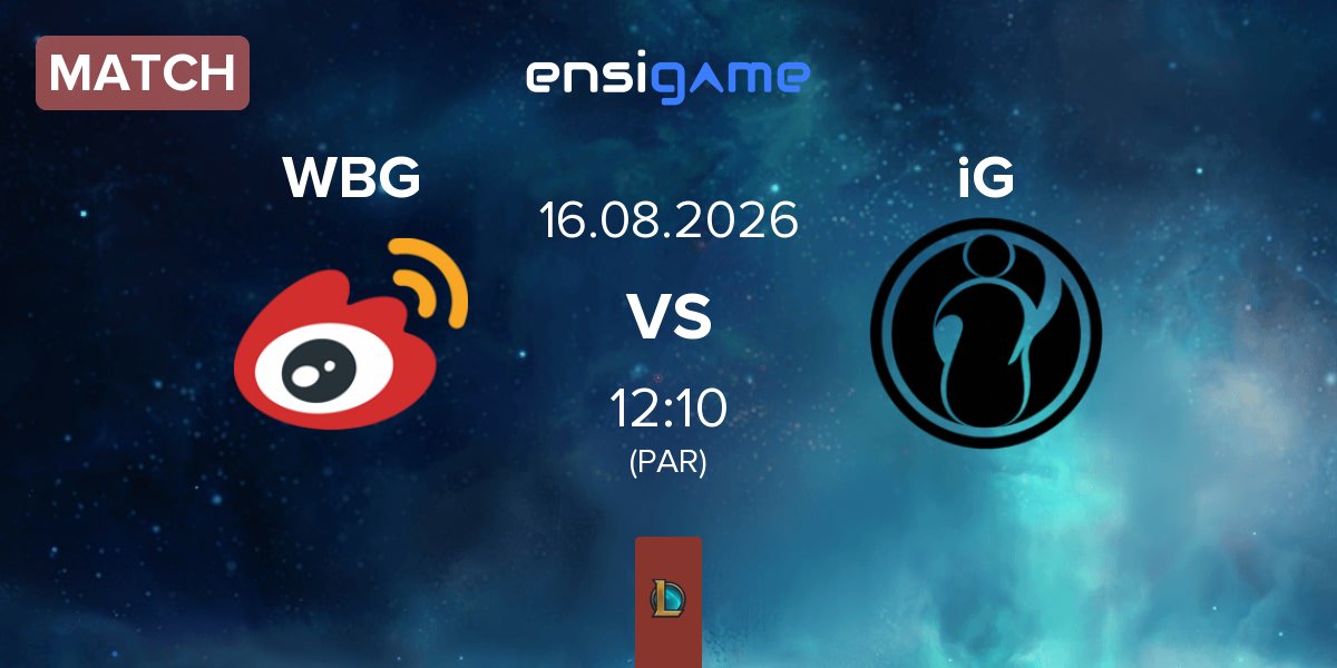 Match Weibo Gaming WBG vs Invictus Gaming iG | 16.08