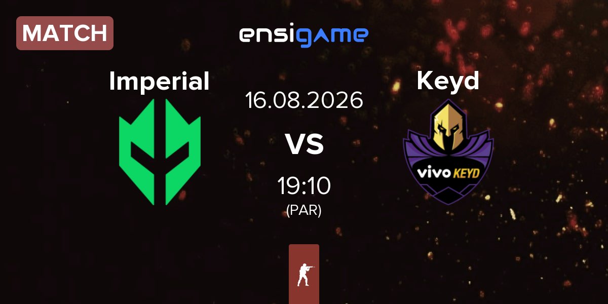 Partida Imperial Esports Imperial vs Keyd Stars Keyd | 16.08