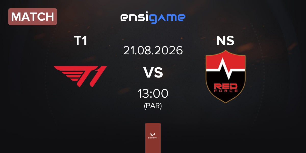 Match T1 vs Nongshim RedForce NS | 21.08