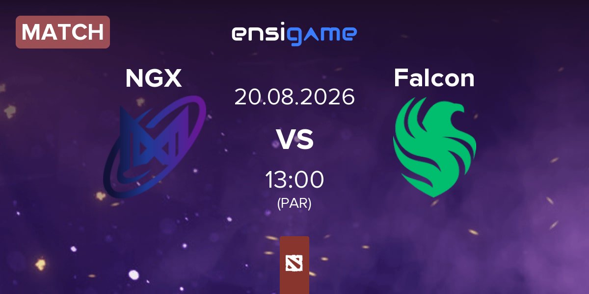 Match Nigma Galaxy NGX vs Team Falcons Falcon | 20.08
