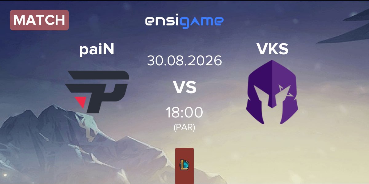 Match paiN Gaming paiN vs Vivo Keyd Stars VKS | 30.08