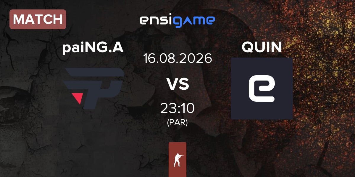 Match paiN Gaming Academy paiNG.A vs QUINTESSÊNCIA QUIN | 16.08