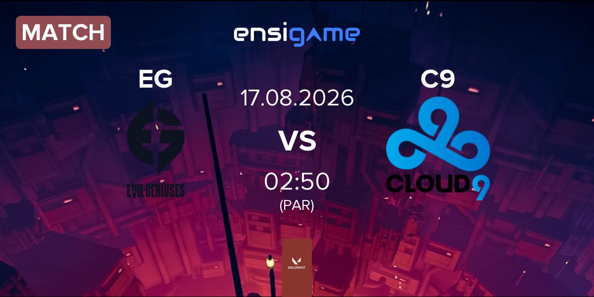 Match Evil Geniuses EG vs Cloud9 C9 | 17.08