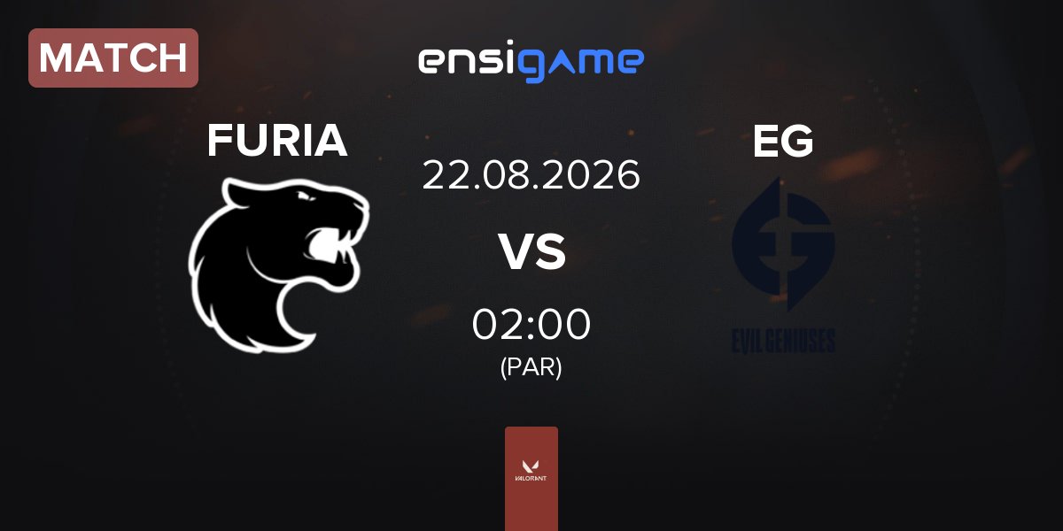 Match FURIA Esports FURIA vs Evil Geniuses EG | 22.08