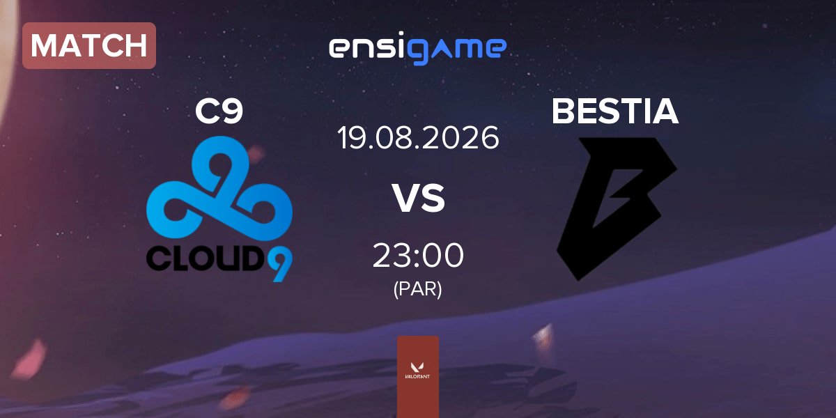 Partida Cloud9 C9 vs BESTIA | 19.08