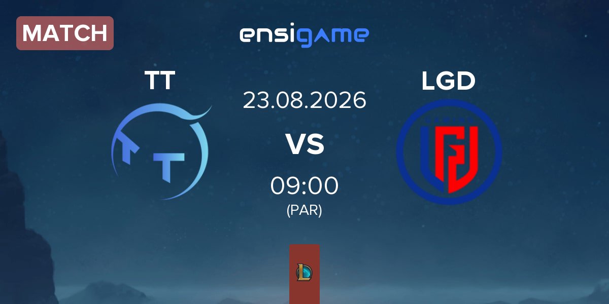 Match ThunderTalk Gaming TT vs LGD Gaming LGD | 23.08