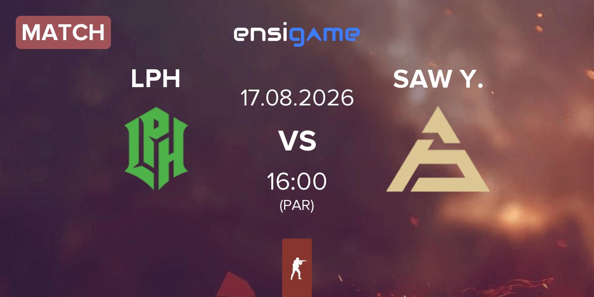 Match LPH Gaming LPH vs SAW Youngsters SAW Y. | 17.08