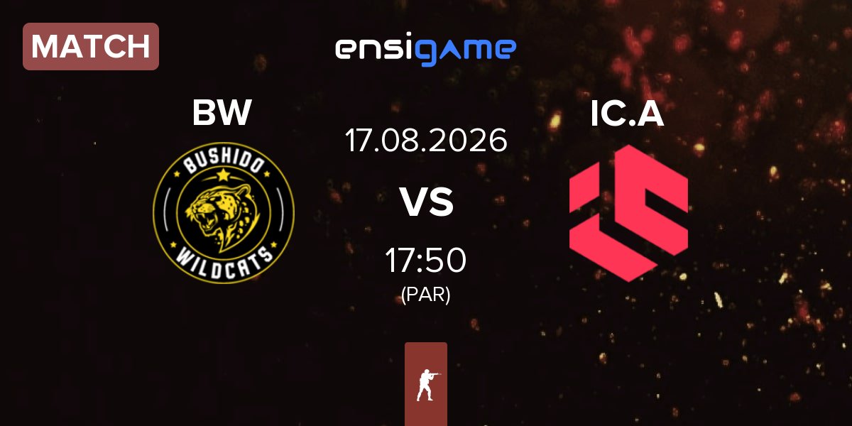 Match Bushido Wildcats BW vs Inner Circle Academy IC.A | 17.08