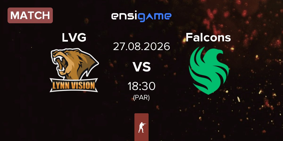 Partida Lynn Vision Gaming LVG vs Team Falcons Falcons | 27.08