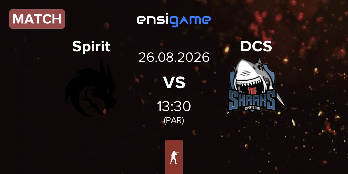 Match Team Spirit Spirit vs DENDELE CS DCS | 26.08