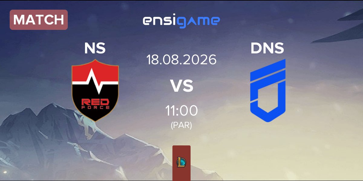 Match Nongshim RedForce NS vs DN SOOPers DNS | 18.08