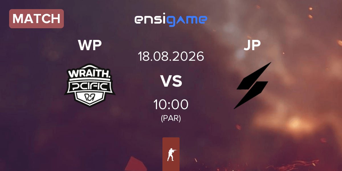 Match WRAITH PCIFIC WP vs Just Players JP | 18.08