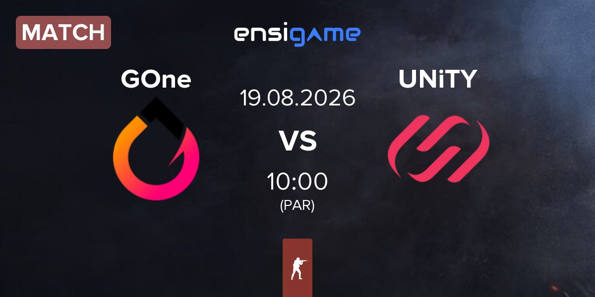 Match GenOne GOne vs UNiTY Esports UNiTY | 19.08