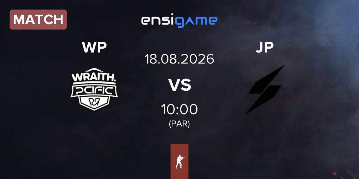 Match WRAITH PCIFIC WP vs Just Players JP | 18.08