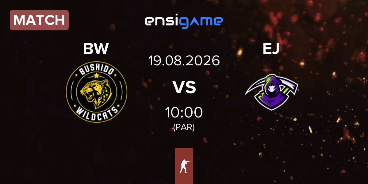 Match Bushido Wildcats BW vs Endless Journey EJ | 19.08