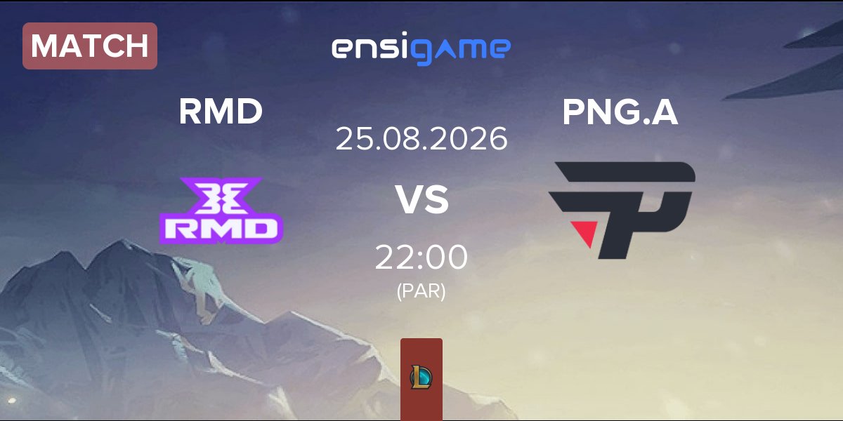 Match RMD Gaming RMD vs paiN Gaming Academy PNG.A | 25.08