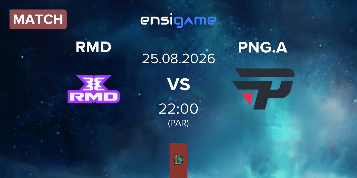Partida RMD Gaming RMD vs paiN Gaming Academy PNG.A | 25.08