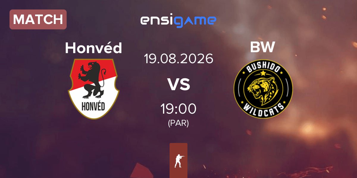 Match Honvéd Esports Honvéd vs Bushido Wildcats BW | 19.08