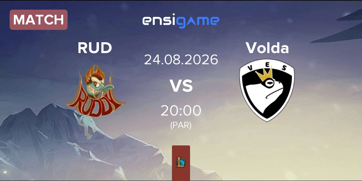 Match Ruddy Corporation RUD vs Volda E-Sport Volda | 24.08