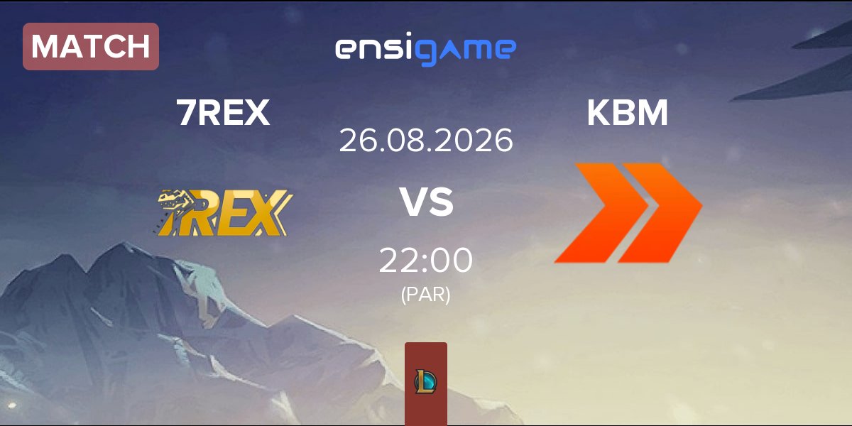 Partida 7REX vs KaBuM!IDL KBM | 26.08
