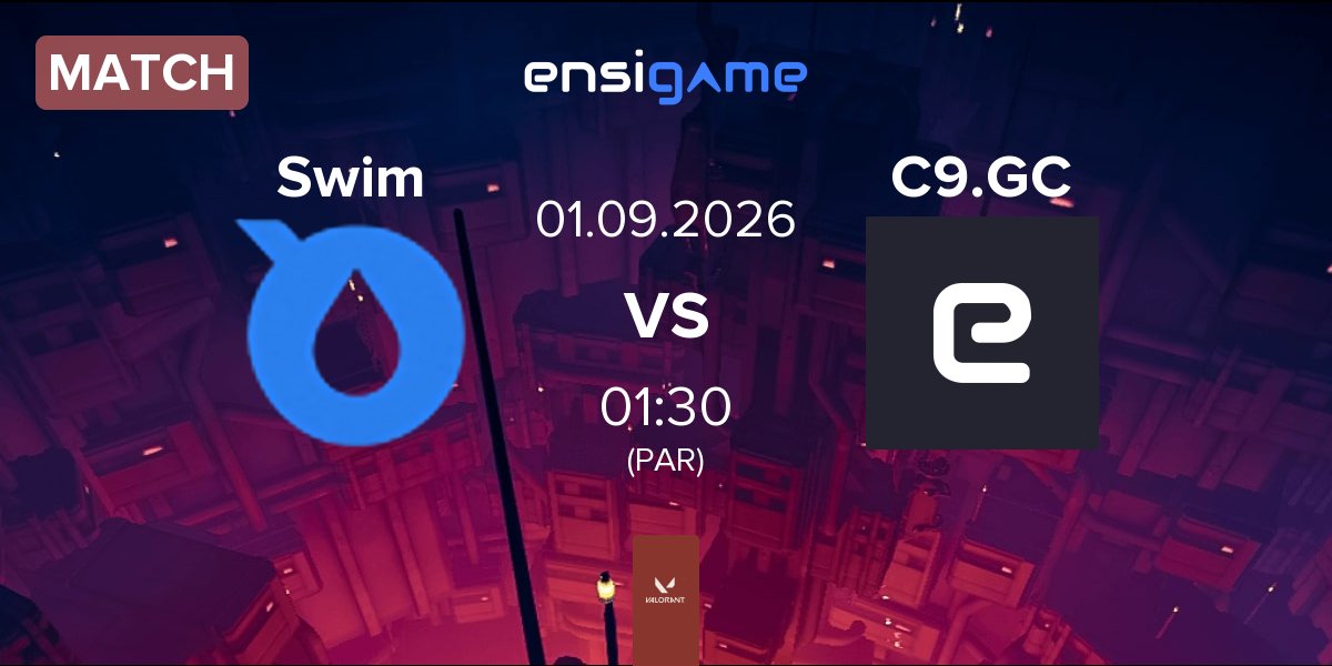 Partida SwimTrek Blue Swim vs Cloud9 GC C9.GC | 01.09