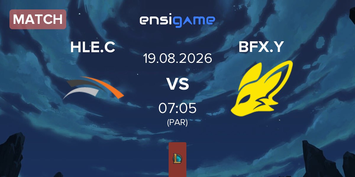 Match Hanwha Life Esports Challengers HLE.C vs BNK FearX Youth BFX.Y | 19.08