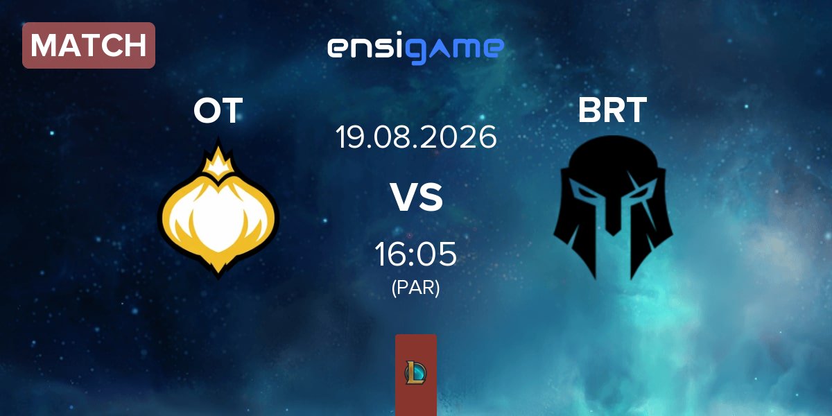 Partida Onion Team OT vs Team Brute BRT | 19.08