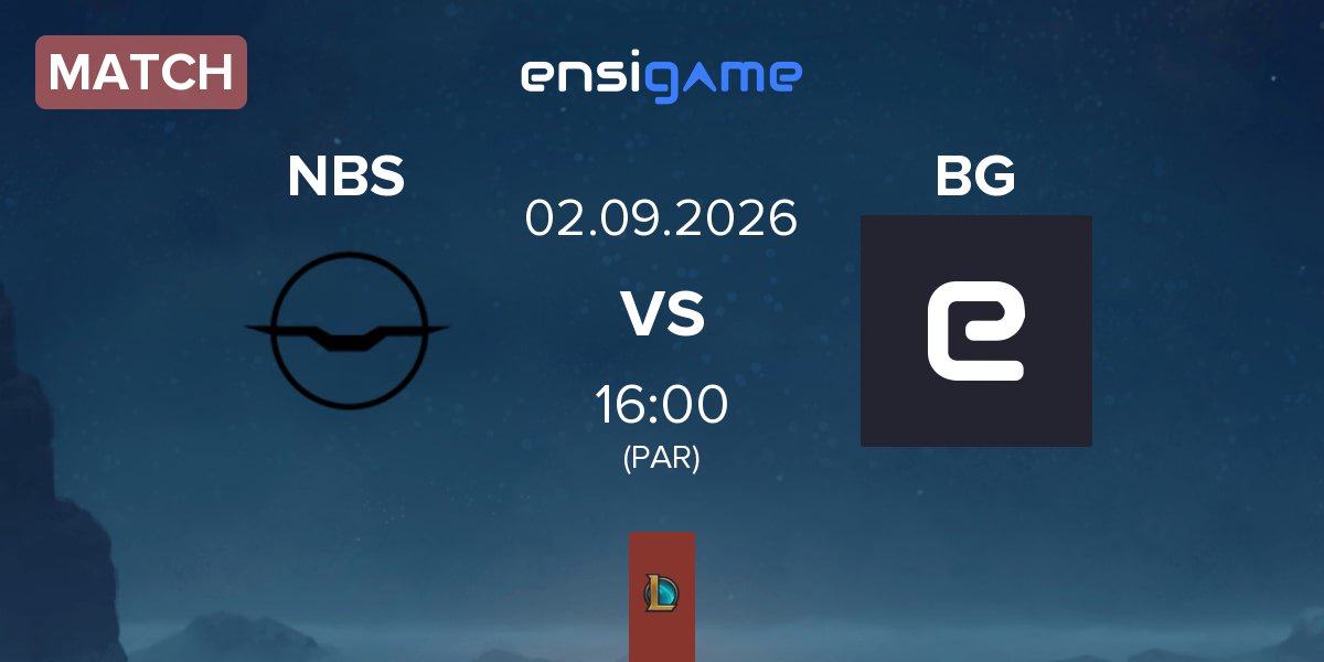 Match Nightbirds NBS vs Bohemian Guardians BG | 02.09
