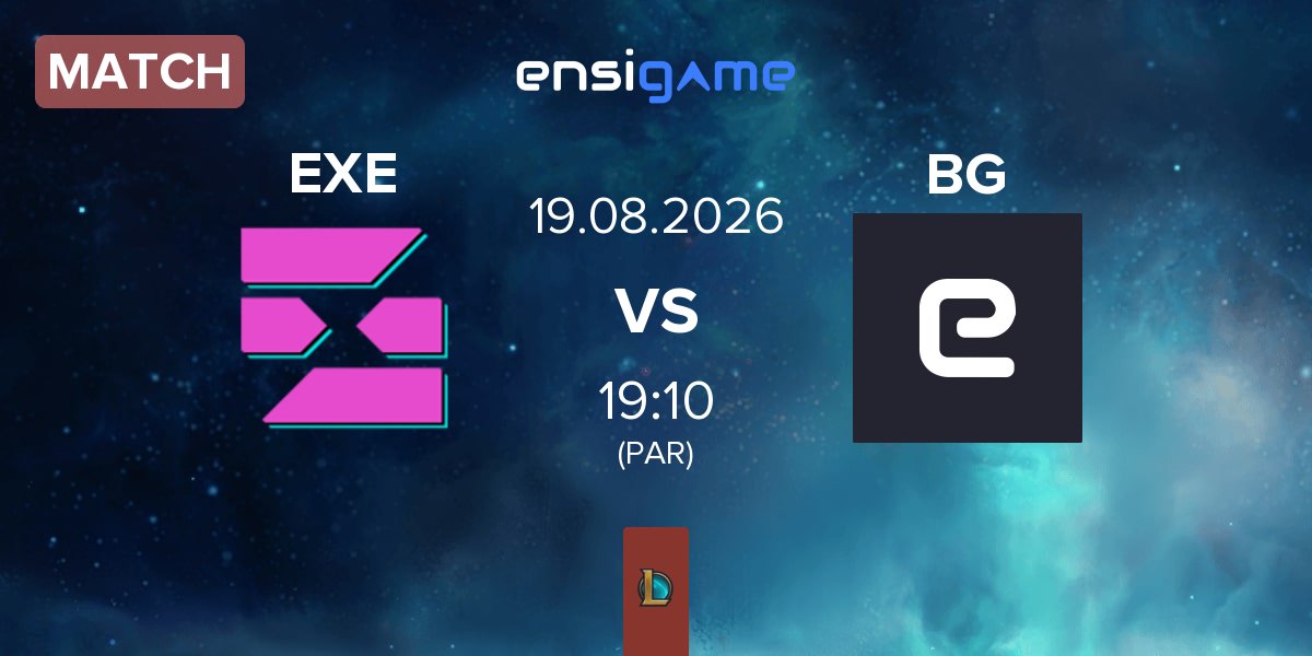 Match EXILE esports EXE vs Bohemian Guardians BG | 19.08
