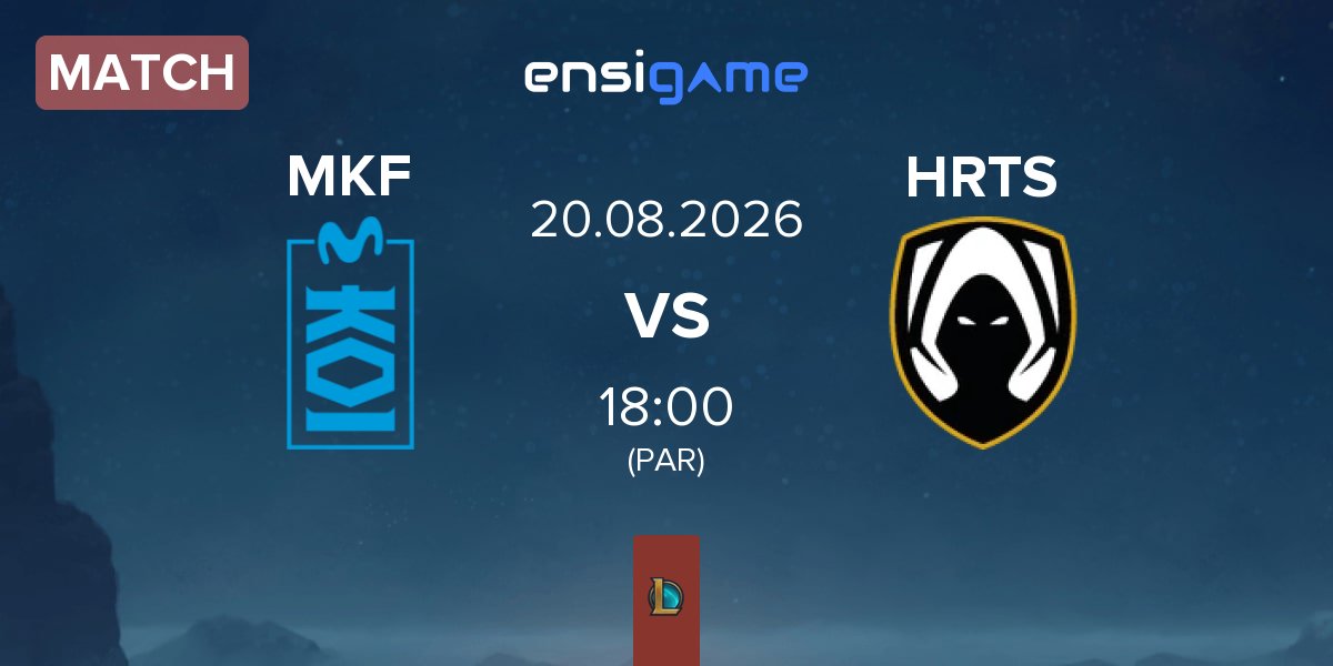 Partida Movistar KOI Fénix MKF vs Team Heretics Academy HRTS | 20.08