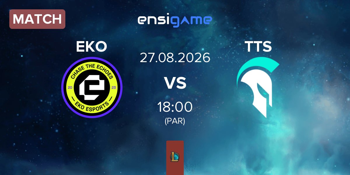 Partida EKO Esports EKO vs TITANS TTS | 27.08