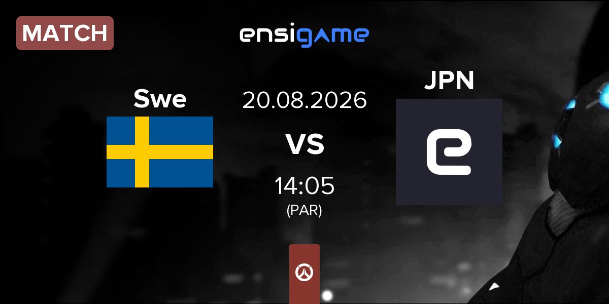 Match Sweden Swe vs Japan JPN | 20.08