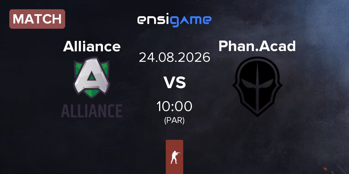Match Alliance vs Phantom Academy Phan.Acad | 24.08