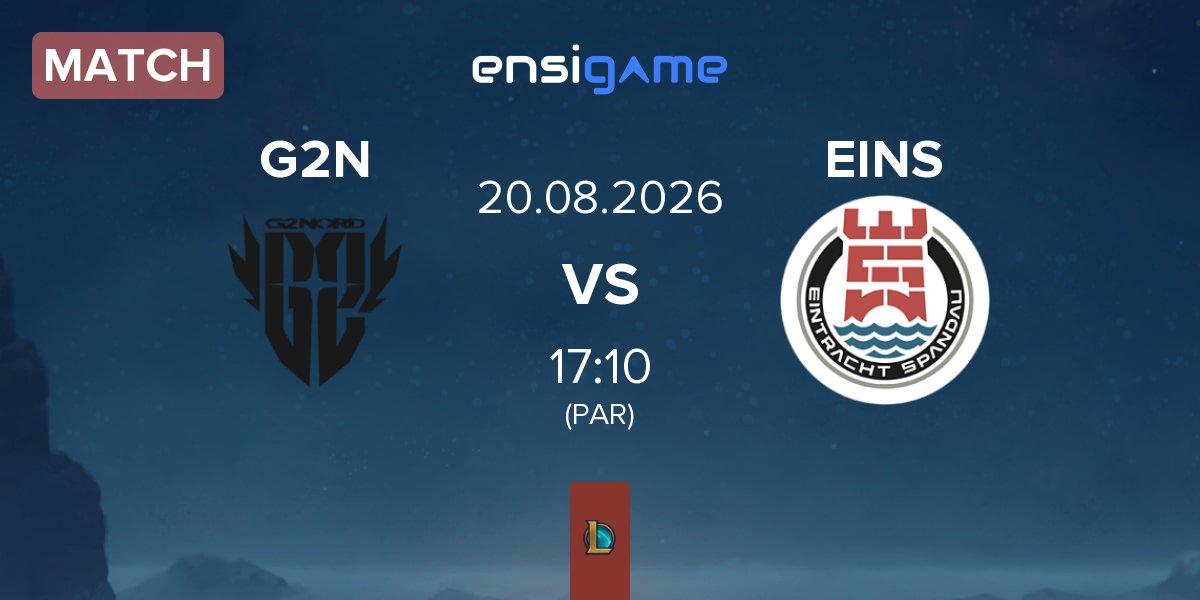 Match G2 NORD G2N vs Eintracht Spandau EINS | 20.08