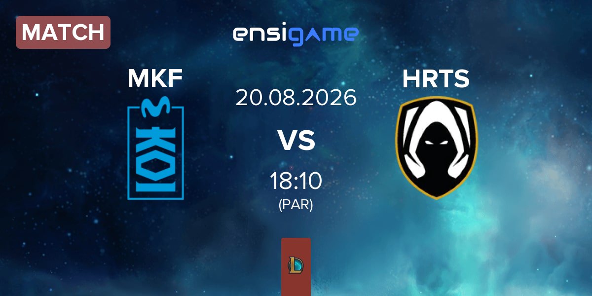 Partida Movistar KOI Fénix MKF vs Team Heretics Academy HRTS | 20.08