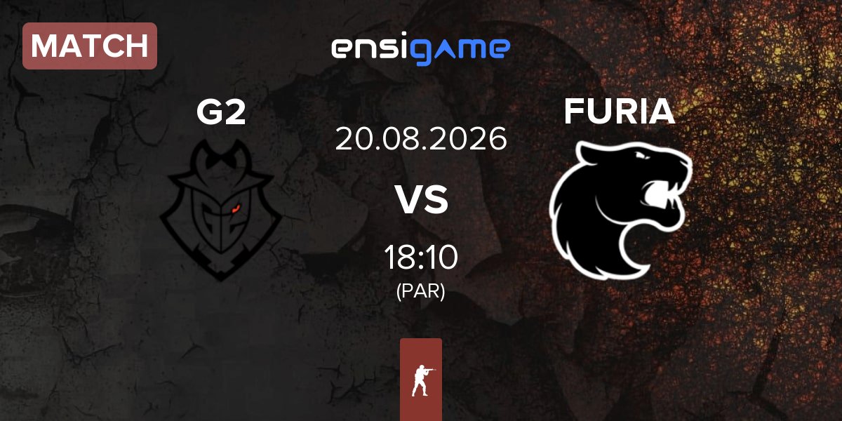 Partida G2 Esports G2 vs FURIA Esports FURIA | 20.08