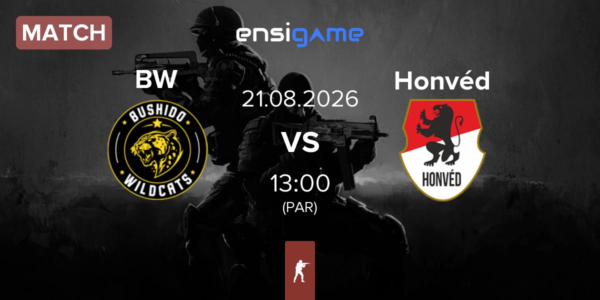 Partida Bushido Wildcats BW vs Honvéd Esports Honvéd | 21.08
