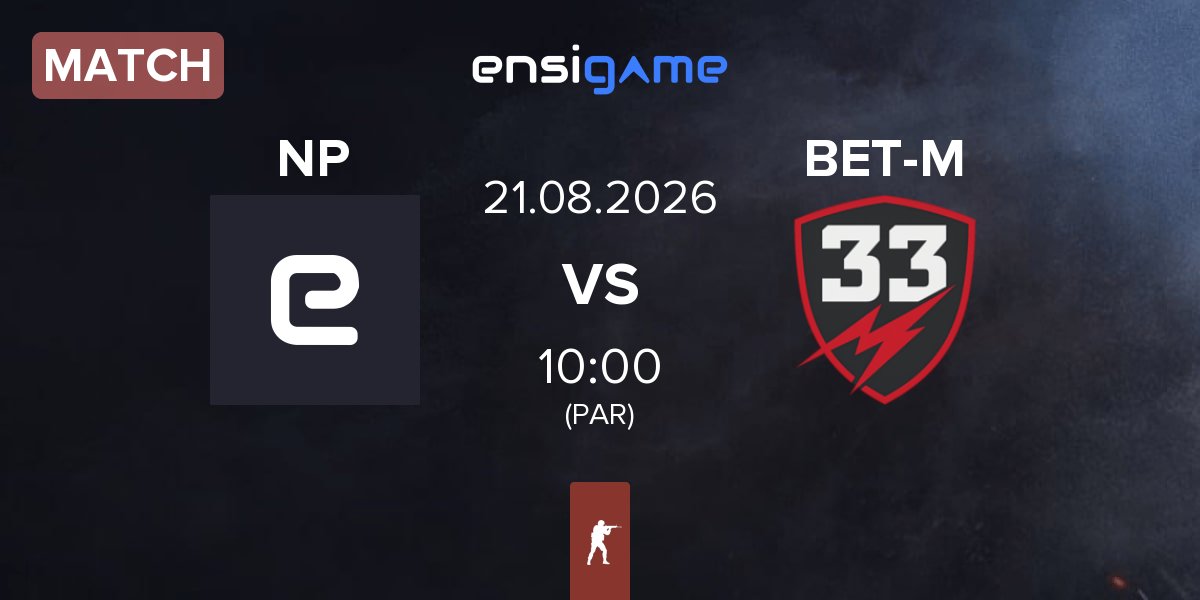 Partida Nordic Partners NP vs BET-M 33 BET-M | 21.08