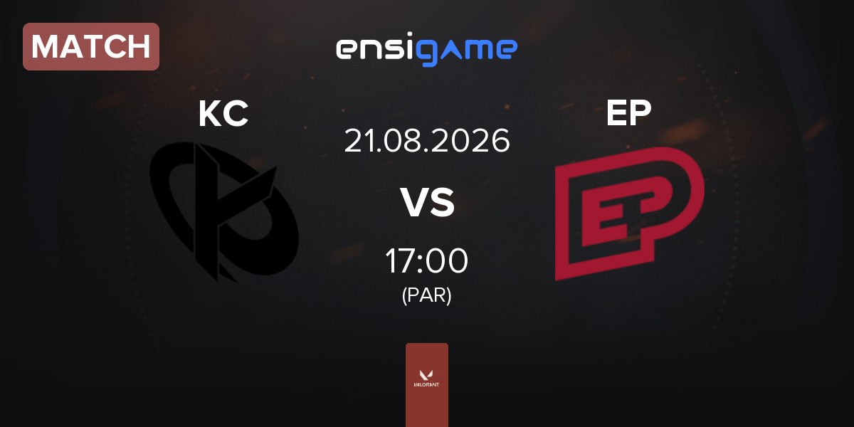 Match Karmine Corp KC vs Enterprise Esports EP | 21.08