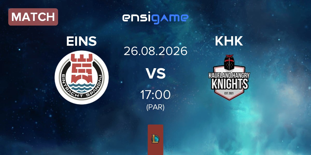 Partida Eintracht Spandau EINS vs Kaufland Hangry Knights KHK | 26.08