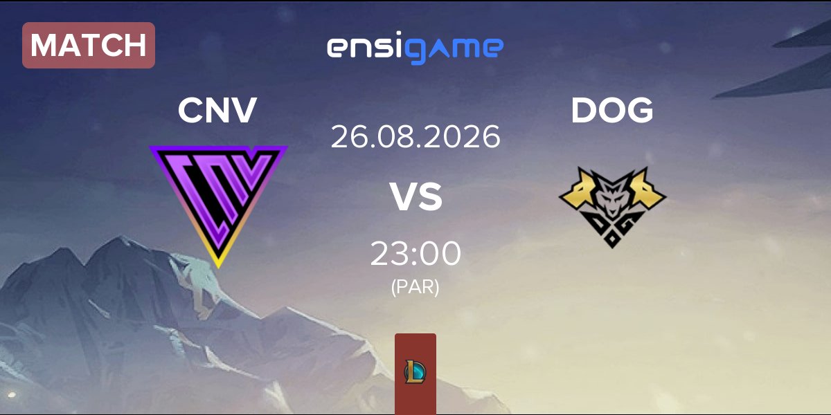 Match Conviction CNV vs Dorado Gaming DOG | 26.08