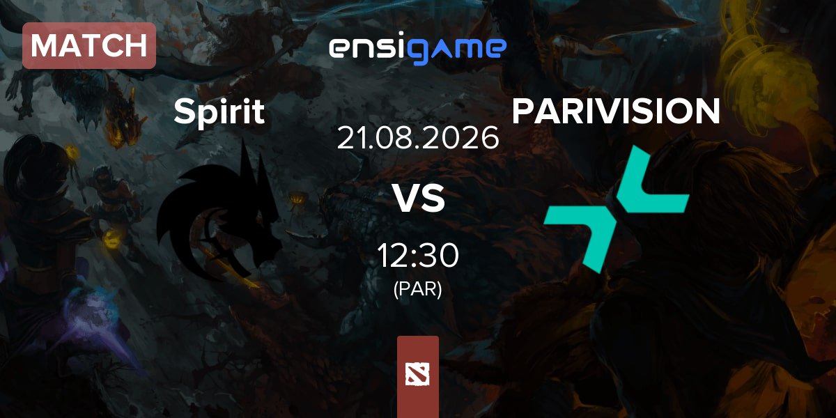 Match Team Spirit Spirit vs PARIVISION | 21.08
