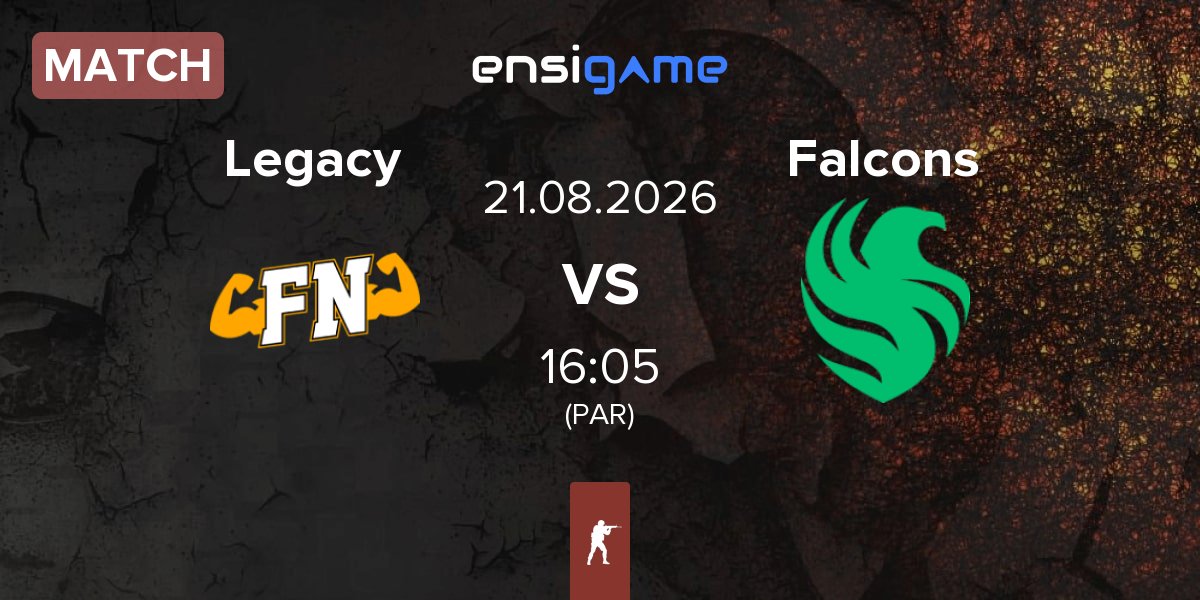 Match Legacy vs Team Falcons Falcons | 21.08